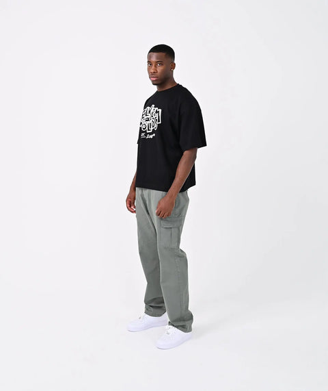 "Art" Oversize T-Shirt - Black ELVEM