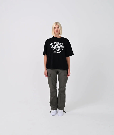 "Art" Oversize T-Shirt - Black ELVEM