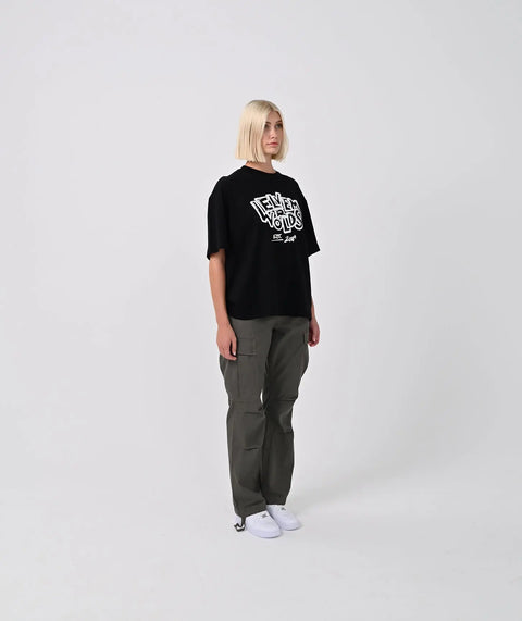 "Art" Oversize T-Shirt - Black ELVEM