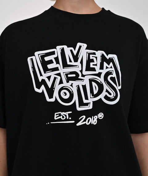 "Art" Oversize T-Shirt - Black ELVEM