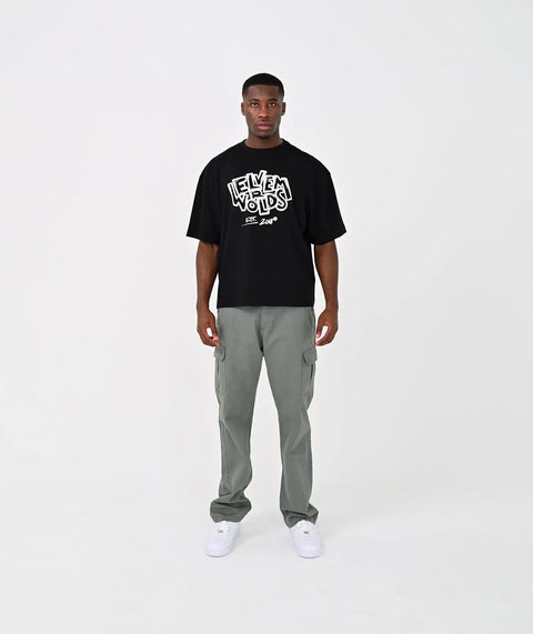 "Art" Oversize T-Shirt - Black ELVEM
