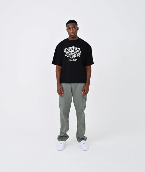 "Art" Oversize T-Shirt - Black ELVEM