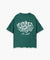 "Art" Oversize T-Shirt - Forrest Green ELVEM