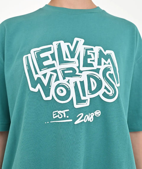 "Art" Oversize T-Shirt - Forrest Green ELVEM