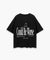 "Blessed" Oversize T-Shirt - Black ELVEM