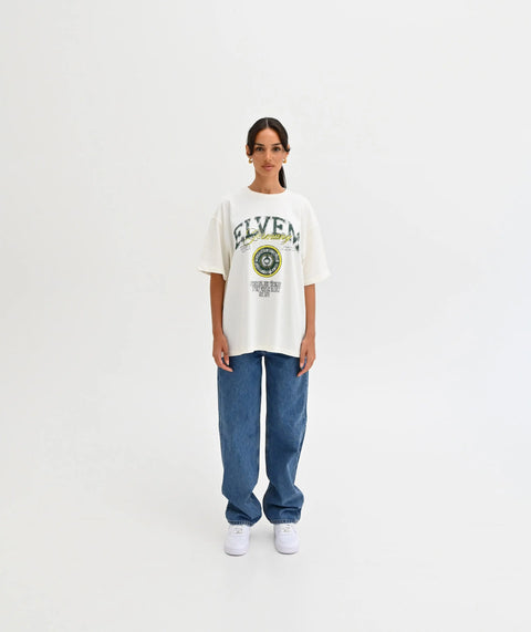 "Era" Oversize T-Shirt - Creme ELVEM