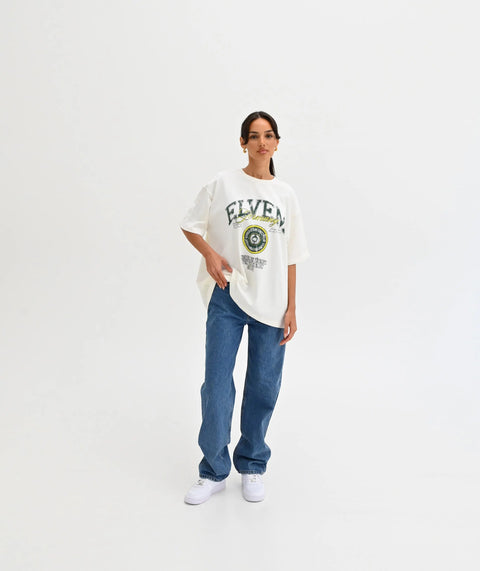 "Era" Oversize T-Shirt - Creme ELVEM