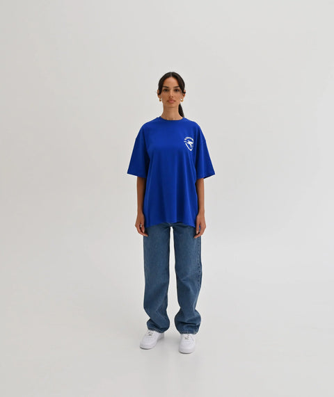 "Laurel" Oversize T-Shirt - Royal Blue ELVEM