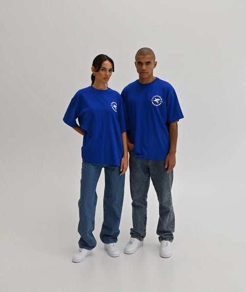 "Laurel" Oversize T-Shirt - Royal Blue ELVEM