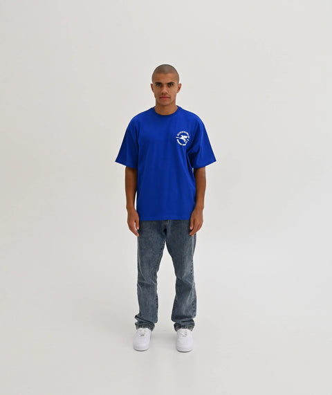 "Laurel" Oversize T-Shirt - Royal Blue ELVEM