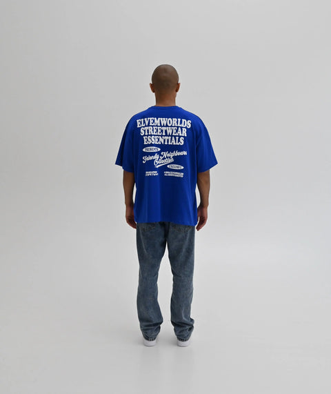 "Laurel" Oversize T-Shirt - Royal Blue ELVEM