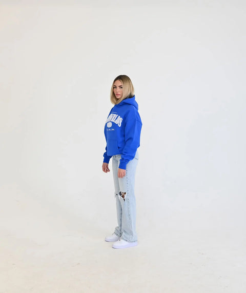 "Peach" Oversize Hoodie - Royal Blue ELVEM