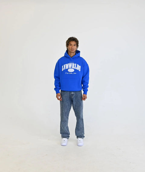 "Peach" Oversize Hoodie - Royal Blue ELVEM