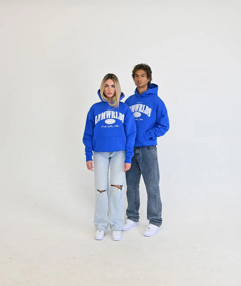 "Peach" Oversize Hoodie - Royal Blue ELVEM