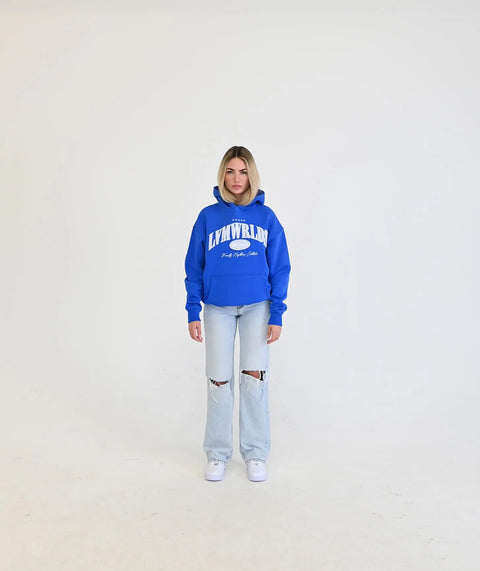 "Peach" Oversize Hoodie - Royal Blue ELVEM