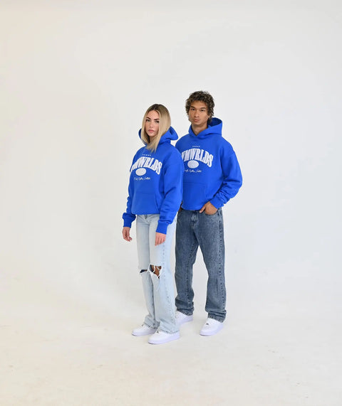 "Peach" Oversize Hoodie - Royal Blue ELVEM