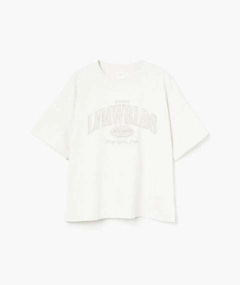 "Peach" Oversize T-Shirt - Creme ELVEM