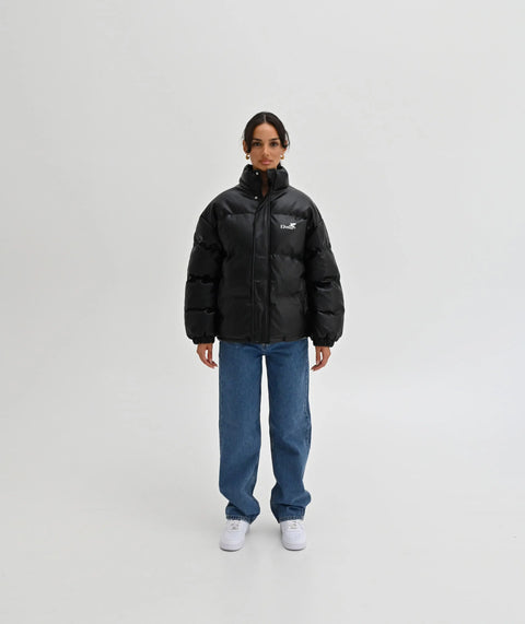 "Ride" Puffer Jacket - Black ELVEM