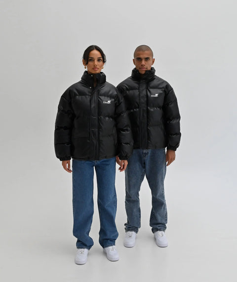 "Ride" Puffer Jacket - Black ELVEM