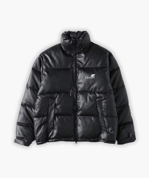 "Ride" Puffer Jacket - Black ELVEM