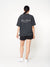 "Signature" Oversize T-Shirt - Washed Black ELVEM