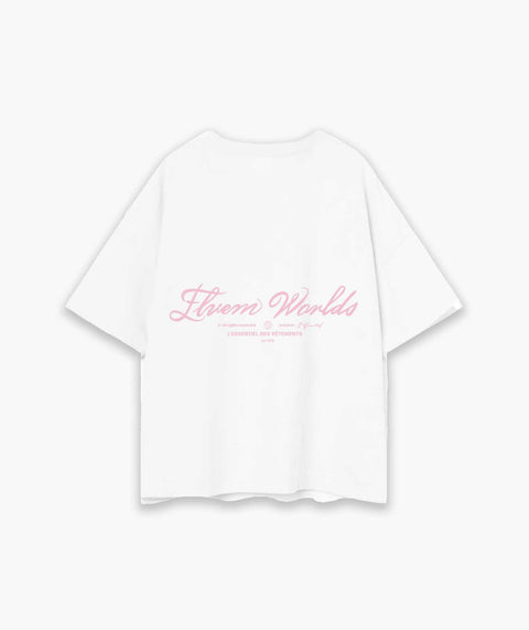 "Signature" Oversize T-Shirt - White ELVEM