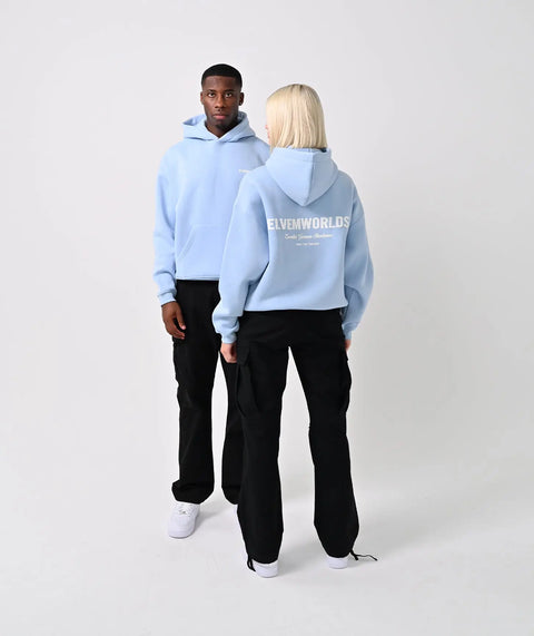 "Studio" Oversize Hoodie - Sky Blue ELVEM