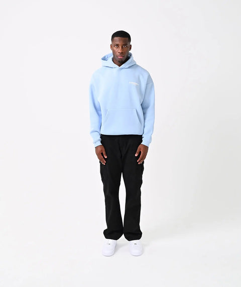 "Studio" Oversize Hoodie - Sky Blue ELVEM