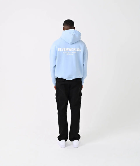 "Studio" Oversize Hoodie - Sky Blue ELVEM