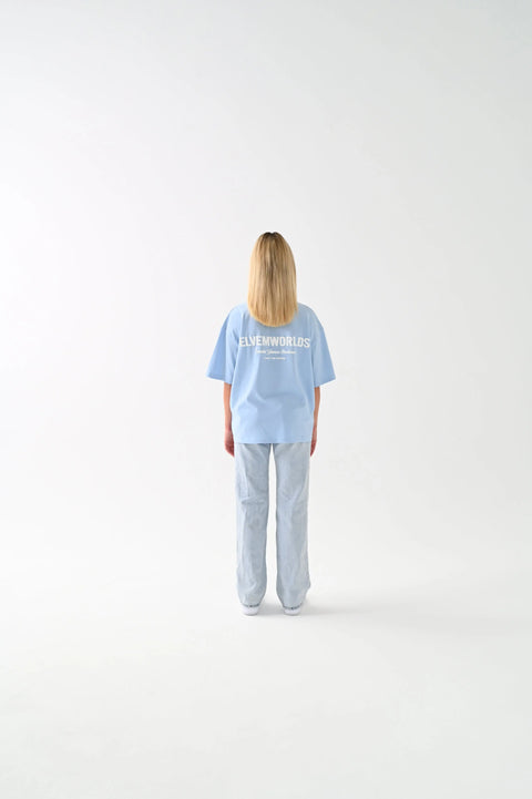 "Studio" Oversize T-Shirt - Sky Blue ELVEM