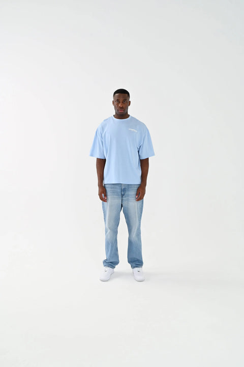 "Studio" Oversize T-Shirt - Sky Blue ELVEM