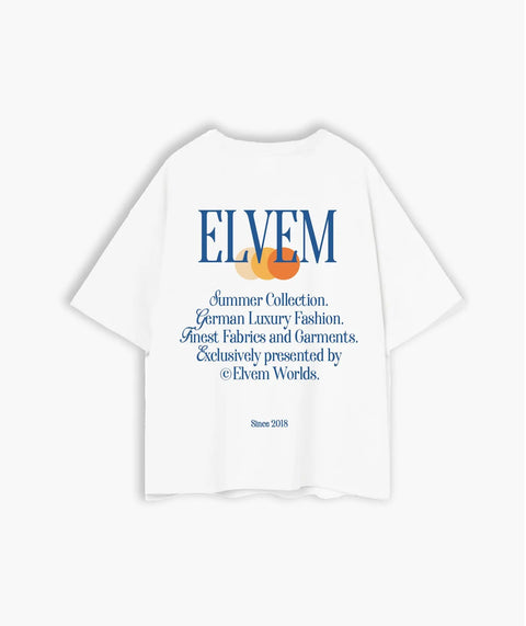 "Superior" Oversize T-Shirt - White ELVEM