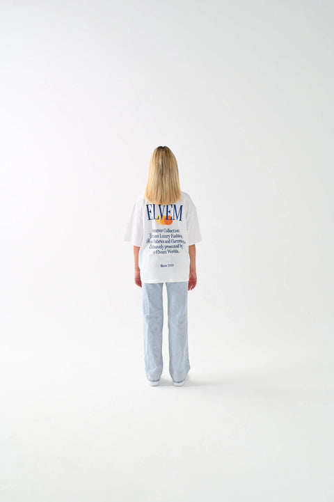 "Superior" Oversize T-Shirt - White ELVEM