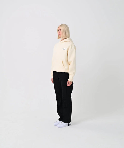"Verse" Oversize Hoodie - Off-White ELVEM