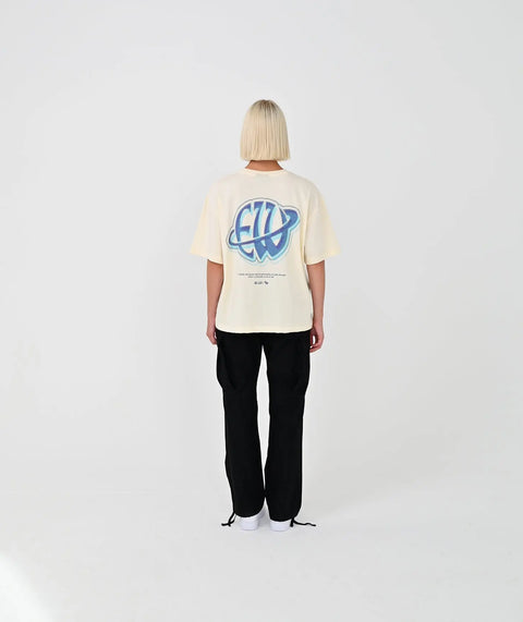 "Verse" Oversize Hoodie - Off-White ELVEM