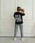 "Vibe" Oversize T-Shirt - Black ELVEM